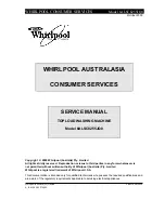 Предварительный просмотр 1 страницы Whirlpool 6ALSC8255JQ0 Service Manual