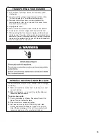 Preview for 11 page of Whirlpool 6AWTW5550XW0 Use And Care Manual