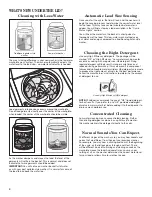 Preview for 4 page of Whirlpool 6AWTW5550XW1 Use And Care Manual