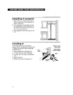 Предварительный просмотр 6 страницы Whirlpool 6ED22ZR Use And Care Manual