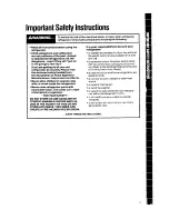 Preview for 3 page of Whirlpool 6ETl6ZK Use & Care Manual