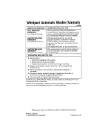 Preview for 16 page of Whirlpool 6LA9320XTW0 Use & Care Manual