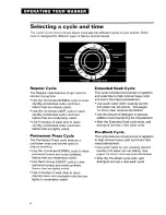 Preview for 6 page of Whirlpool 6LBR5132BQ2 Use And Care Manual