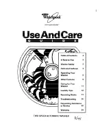 Предварительный просмотр 1 страницы Whirlpool 6LSC9255BQ0 Use And Care Manual