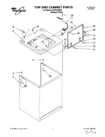 Whirlpool 6LSC9255BQ2 Parts List предпросмотр