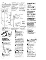 Preview for 2 page of Whirlpool 786804 Installation Instructions Manual