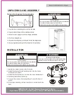 Preview for 6 page of Whirlpool 7LIECH-SSF-WL User Manual