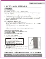 Preview for 10 page of Whirlpool 7LIECH-SSF-WL User Manual