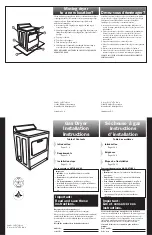 Whirlpool 7MGGW9868KQ0 Installation Instructions Manual preview