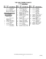 Preview for 2 page of Whirlpool 7MLGC9545JQ4 Parts List