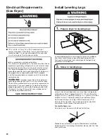 Preview for 30 page of Whirlpool 7MWED1730 Installation Instructions Manual