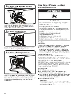 Preview for 36 page of Whirlpool 7MWED1730 Installation Instructions Manual