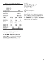 Preview for 41 page of Whirlpool 7MWED7120LC Use And Care Manual