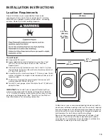 Предварительный просмотр 19 страницы Whirlpool 7MWFC5090KC Use And Care Manual And Installation Instructions