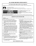 Preview for 3 page of Whirlpool 7MWFC6820LC Owner'S Manual