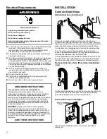 Preview for 12 page of Whirlpool 7MWFC6820LC Owner'S Manual