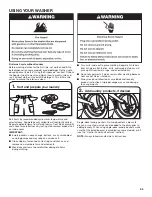 Предварительный просмотр 55 страницы Whirlpool 7MWFW5622HW Use And Care Manual