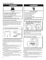 Предварительный просмотр 10 страницы Whirlpool 7MWFW87HEDC0 Use & Care Manual