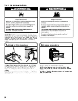 Preview for 8 page of Whirlpool 7MWGD1750EQ Use And Care Manual