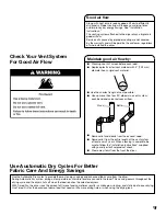 Preview for 17 page of Whirlpool 7MWGD1750EQ Use And Care Manual