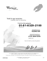 Preview for 27 page of Whirlpool 7MWGD1750EQ Use And Care Manual