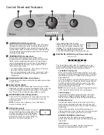 Предварительный просмотр 19 страницы Whirlpool 7MWTW1700EM1 Use And Care Manual