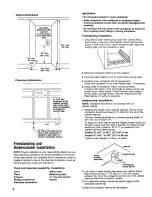 Предварительный просмотр 6 страницы Whirlpool 800 SERIES Use & Care Manual