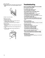 Предварительный просмотр 12 страницы Whirlpool 800 SERIES Use & Care Manual