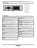 Предварительный просмотр 6 страницы Whirlpool 8003437208836 User Manual