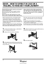 Предварительный просмотр 44 страницы Whirlpool 8003437263149 Health & Safety, Use & Care And Installation Manual