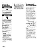 Preview for 4 page of Whirlpool 801 Series Installation Instructions Manual