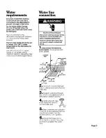 Preview for 5 page of Whirlpool 801 Series Installation Instructions Manual