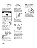 Preview for 8 page of Whirlpool 801 Series Installation Instructions Manual