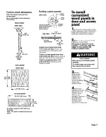 Preview for 11 page of Whirlpool 801 Series Installation Instructions Manual