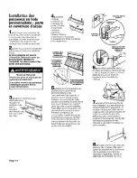 Preview for 24 page of Whirlpool 801 Series Installation Instructions Manual