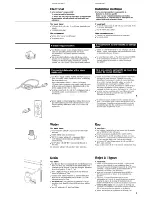 Preview for 4 page of Whirlpool 8051229 Installation Manual