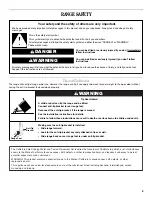 Preview for 3 page of Whirlpool 8113P749-60 Use And Care Manual