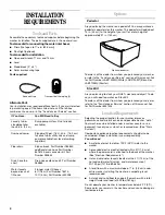 Предварительный просмотр 4 страницы Whirlpool 8182042 Use And Care Manual