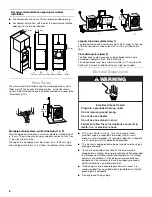 Предварительный просмотр 6 страницы Whirlpool 8182042 Use And Care Manual