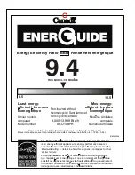 Предварительный просмотр 2 страницы Whirlpool 819052203 Energy Manual