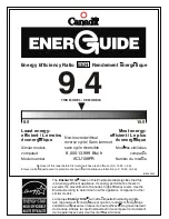 Preview for 2 page of Whirlpool 819052204 Energy Manual