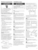 Preview for 3 page of Whirlpool 8204864 Installation Instructions