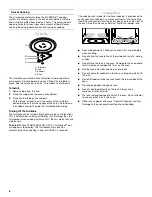 Предварительный просмотр 6 страницы Whirlpool 8205973 Use & Care Manual