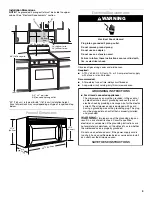 Предварительный просмотр 3 страницы Whirlpool 8206327 Installation Instructions Manual