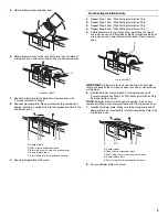 Предварительный просмотр 5 страницы Whirlpool 8206327 Installation Instructions Manual