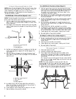 Предварительный просмотр 8 страницы Whirlpool 8206327 Installation Instructions Manual