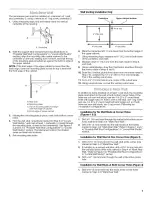 Предварительный просмотр 7 страницы Whirlpool 8206588 Installation Manual