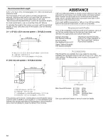 Предварительный просмотр 12 страницы Whirlpool 8206588 Installation Manual