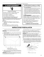 Предварительный просмотр 15 страницы Whirlpool 8206588 Installation Manual