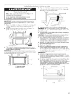 Предварительный просмотр 21 страницы Whirlpool 8206588 Installation Manual